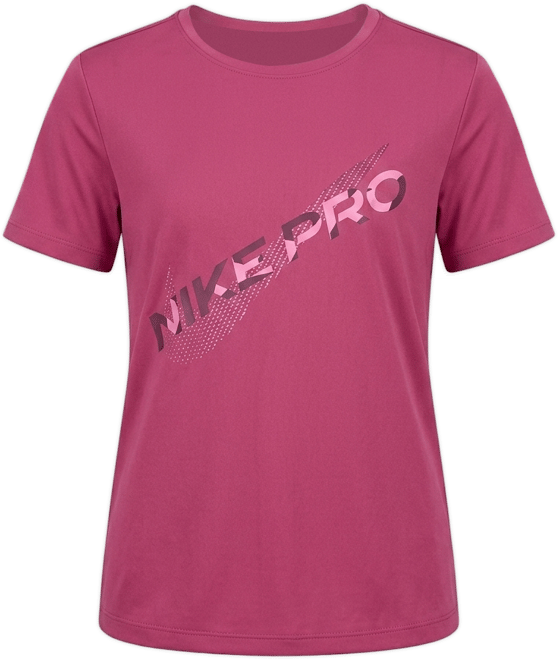 Nike Pro Dri-FIT rövid ujjú felső nagyobb gyerekeknek (lányoknak)