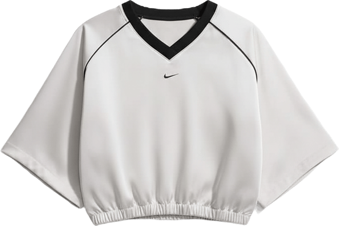 Nike Sportswear Playera oversized de satén para mujer