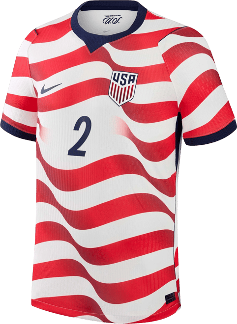 Sergiño Dest USMNT 2026 Match Home Men's Nike Aero-FIT Soccer Jersey