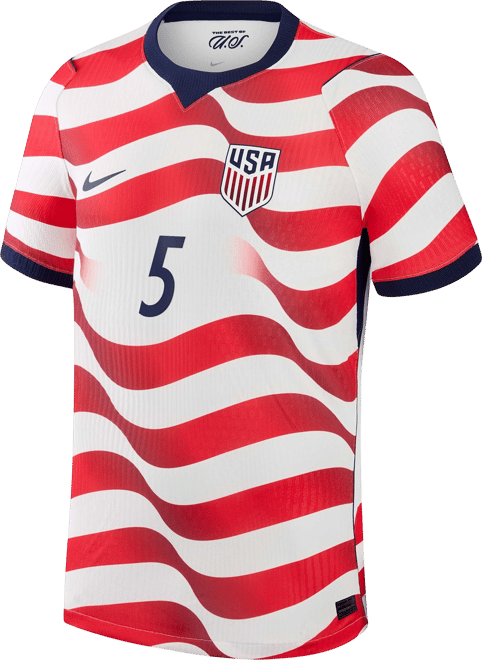 Antonee Robinson USMNT 2026 Match Home Men's Nike Aero-FIT Soccer Jersey