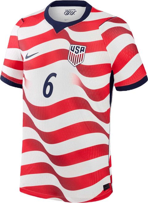 Diego Luna USMNT 2026 Match Home Men's Nike Aero-FIT Soccer Jersey