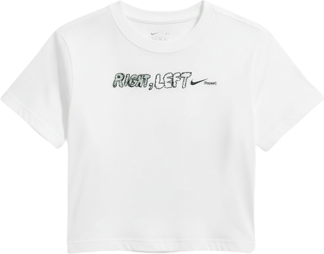 나이키 스위프트 여성 드라이 핏 반팔 크롭 러닝 티셔츠