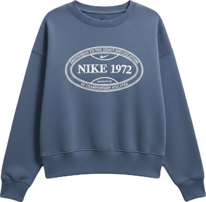 Nike Sportswear Phoenix Fleece Sweat oversize à col ras-du-cou pour femme