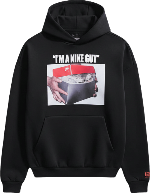 LeBron "Shoe Bag" Sudadera con capucha de baloncesto de tejido cepillado Nike Therma-FIT - Hombre