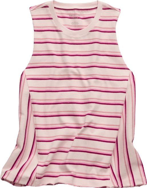 AE Crew Neck Swing Tank Top | American Eagle