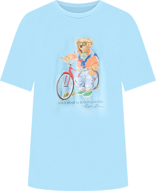 Men's Polo Ralph Lauren Summer Polo Bear Jersey T-Shirt | Finish Line