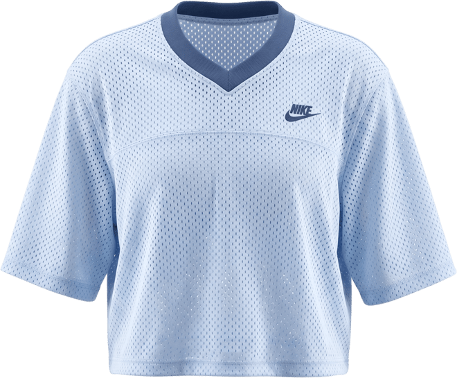 Nike Sportswear Women's Oversized Heritage Cropped Mesh Jersey