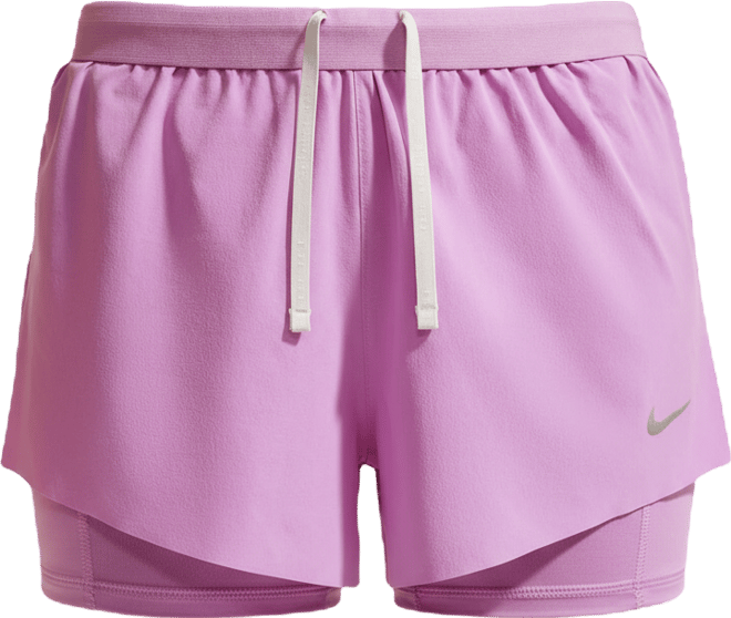 나이키 스위프트 여성 드라이 핏 미드라이즈 투인원 러닝 쇼츠