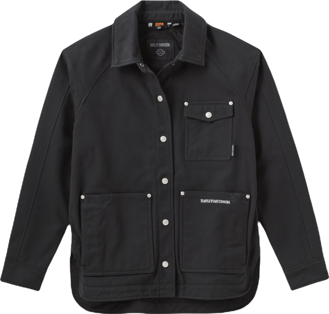 Women's Willie G Skull Curved Hem Riding Jacket | Harley-Davidson USA