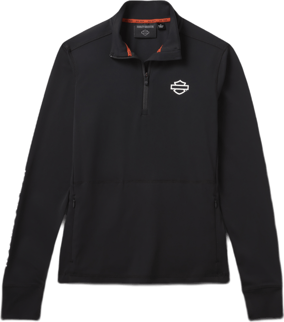 Women's H-D TECH 3/4 Zip Pullover | Harley-Davidson USA