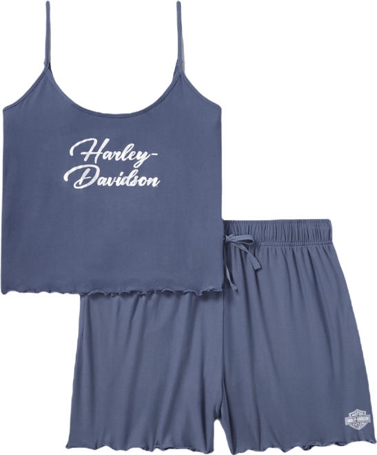 Women's Lettuce Edge Tank & Short Set | Harley-Davidson USA