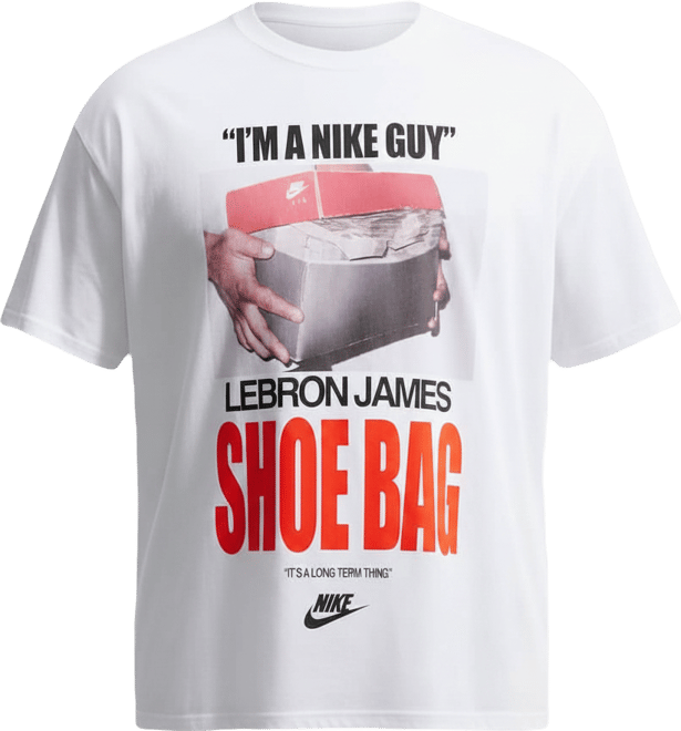 LeBron 'Shoe Bag' Nike Men's Basketball T-Shirt