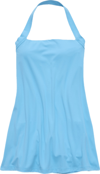 aerie halter dress OFFLINE By Aerie Real Me Halter Mini Dress Women's Moody Blues S