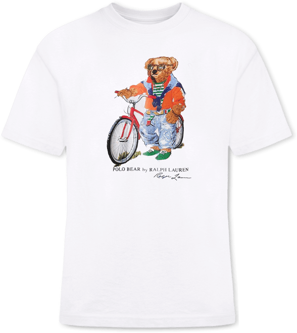 Men's Polo Ralph Lauren Summer Polo Bear Jersey T-Shirt | Finish Line