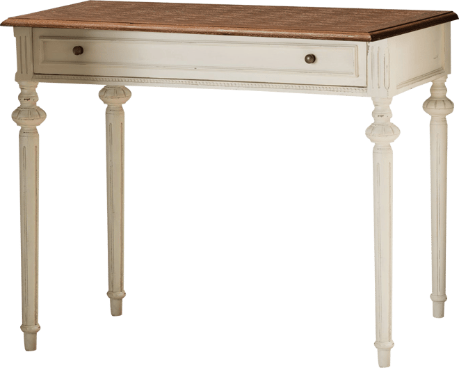 Baxton Studio Marquetterie French Country Desk