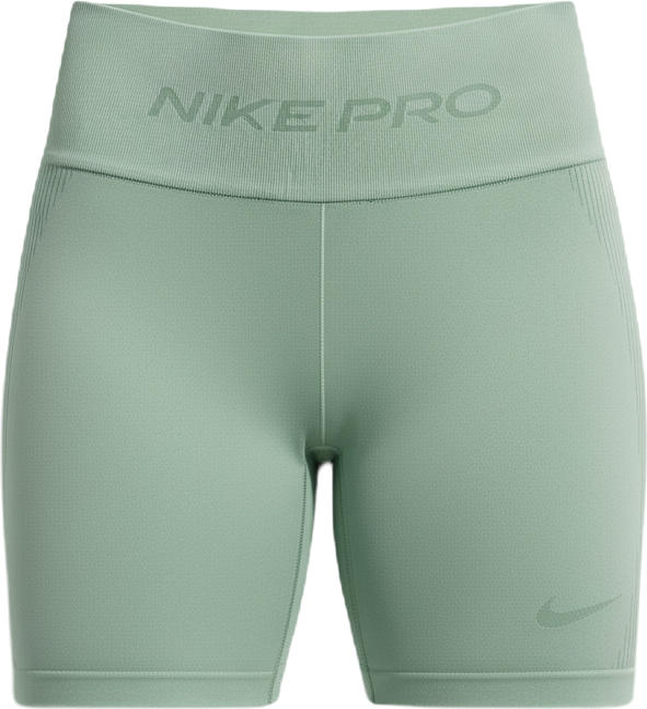Nike Pro Seamless Shorts de ciclismo Dri-FIT de tiro alto de 13 cm para mujer