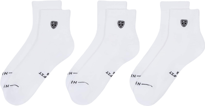 Nike Everyday Elevated Golf Ankle Socks (3 Pairs)