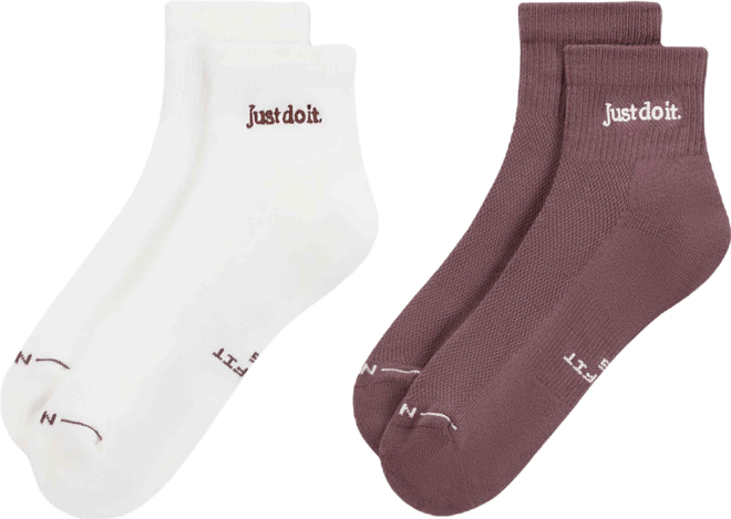 Nike Everyday Elevated Ankle Socks (2 Pairs)