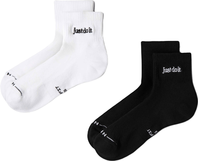 Nike Everyday Elevated Ankle Socks (2 Pairs)