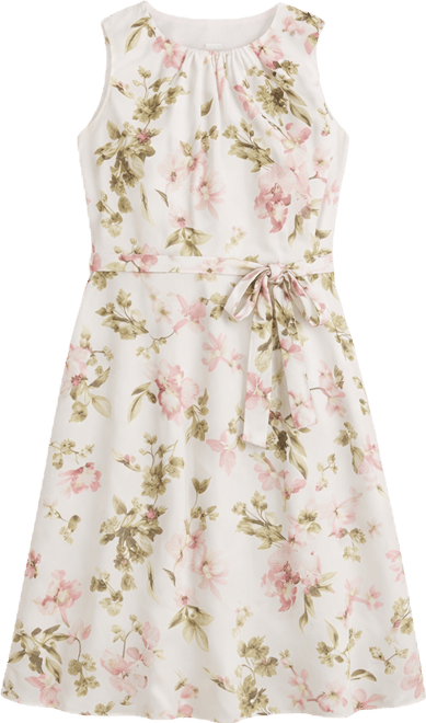 jessica howard sleeveless floral fit & flare dress NWT Jessica Howard size 8 ivory blue floral sleeveless fit and flare dress