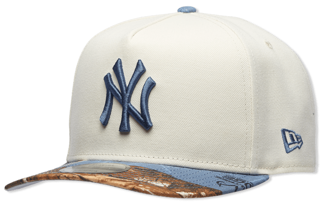 New Era Yankees 950AF RealTree Blue Cap - Men's | Foot Locker