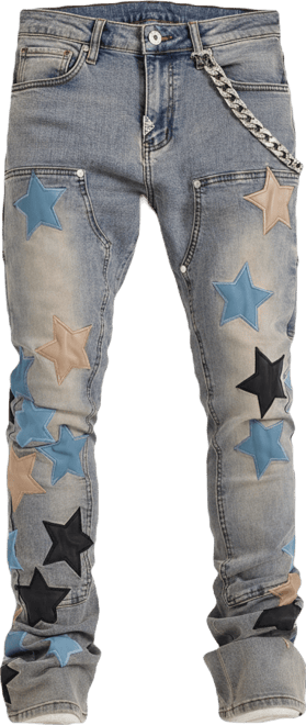 Guapi Stacked Star Denim Jeans – DTLR