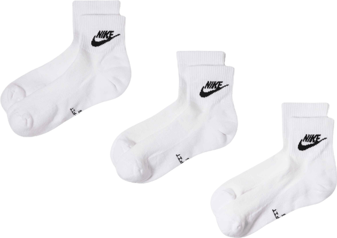 Nike Everyday Elevated Ankle Socks (3 Pairs)