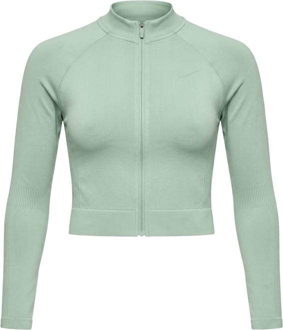 Nike Pro Seamless Träningströja med hel dragkedja för kvinnor