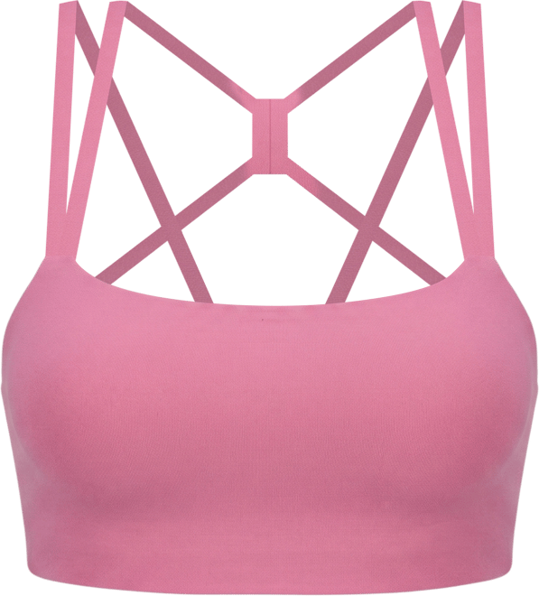 Nike Zenvy Strappy Bra deportivo de baja sujeción con almohadillas para mujer