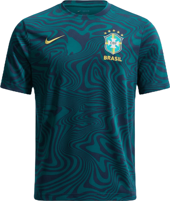 ブラジル プライマリー メンズ ナイキ Dri-FIT サッカー Tシャツ