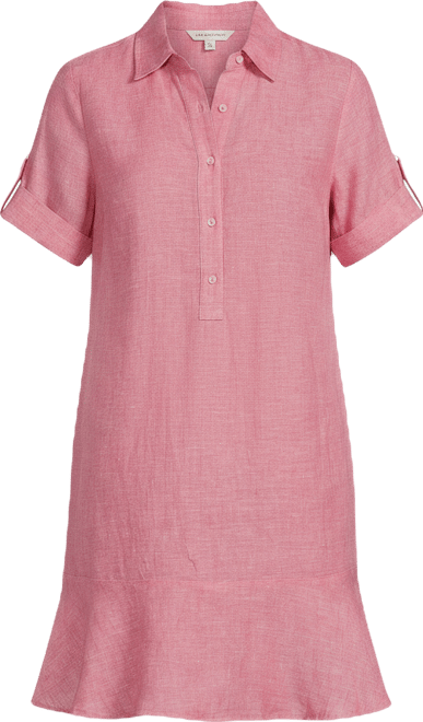 wellesley linen dress Tan Solid Wellesley Linen Dress | Women's Dresses