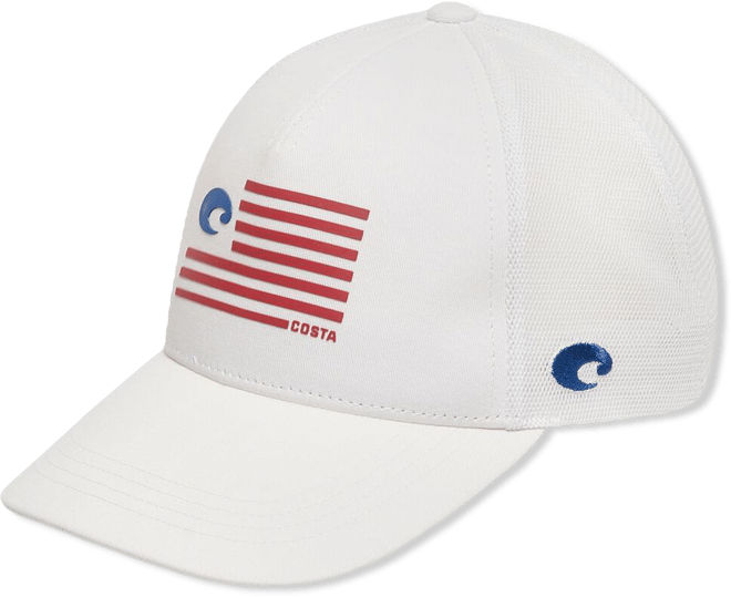 Costa Del Mar Twill Trucker Pride Hat