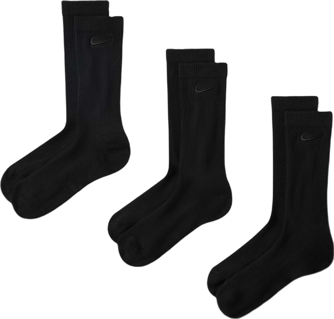 Nike Everyday Elevated Crew Socks (3 Pairs)
