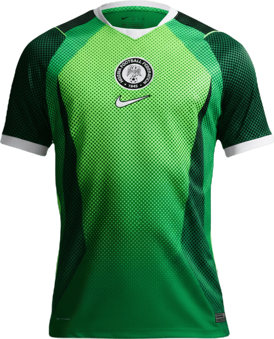 奈及利亞隊 2026 Stadium 主場 男款 Nike Dri-FIT 足球短袖球衣