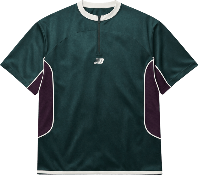 Basketball Colorblocked Woven Jacket - New Balance