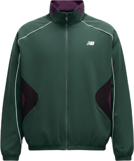 Basketball Colorblocked Woven Jacket - New Balance