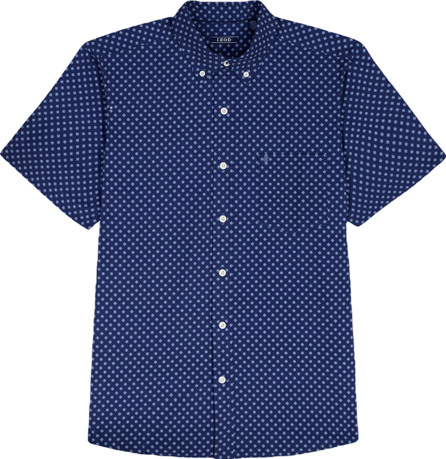 jovani prom dresses light blue Men's Izod Izod Checked Shirt Blue, L main image 1