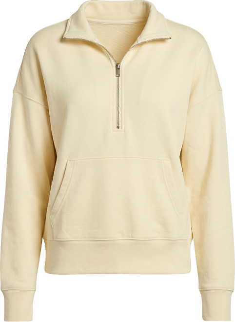 Antonio Melani Active Tencel Stand Collar Quarter Zip Long Sleeve