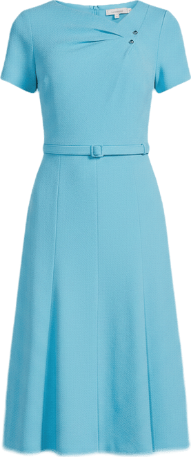 calvin klein compact stretch crepe midi dress Compact Stretch Crepe Midi Dress