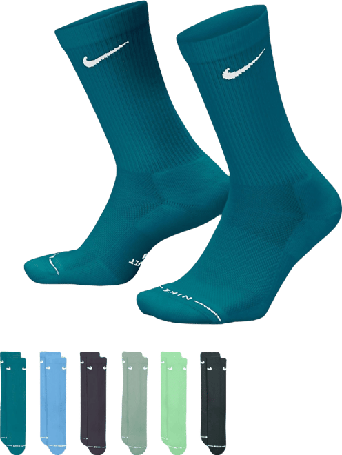 Nike Everyday Elevated Crew Socks - 6 Pairs | Dick's Sporting Goods
