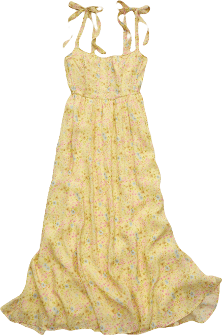 white christmas dresses ARYA HALTER CORSET MAXI DRESS main image 0