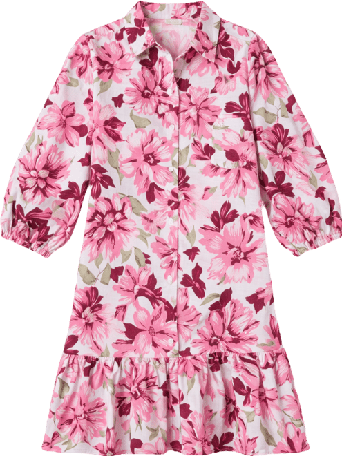 macys charter club dress Charter Club Women's 100% Linen Embroidered Dress - Blue