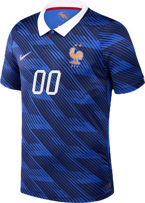 FFF 2026 Stadium Home Men's Nike Dri-FIT Soccer Replica Jersey Custom Jersey By You