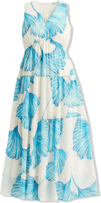 robbie bee fit and flare dresses Robbie Bee Women's Striped Belted Sleeveless Fit & Flare Dress