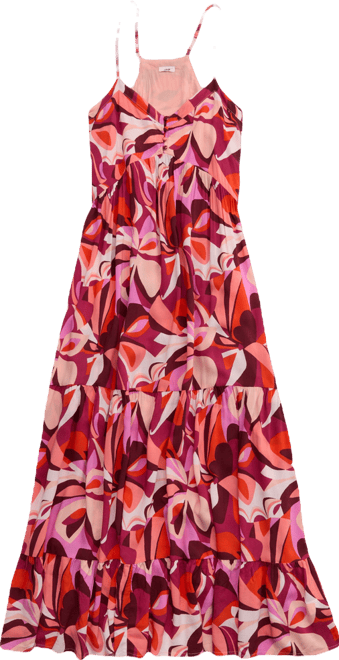 flowy maxi dress near me Bohemian Rainbow Tiered Maxi Dress | Flowy Boho Style in Rainbow | Women's Boho Fashion | M