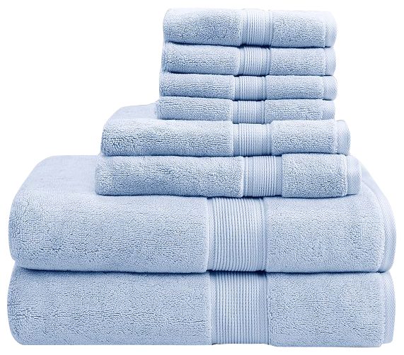 Threadhouse Antimicrobial Finish Set of 4 Bath Towels (Variety of