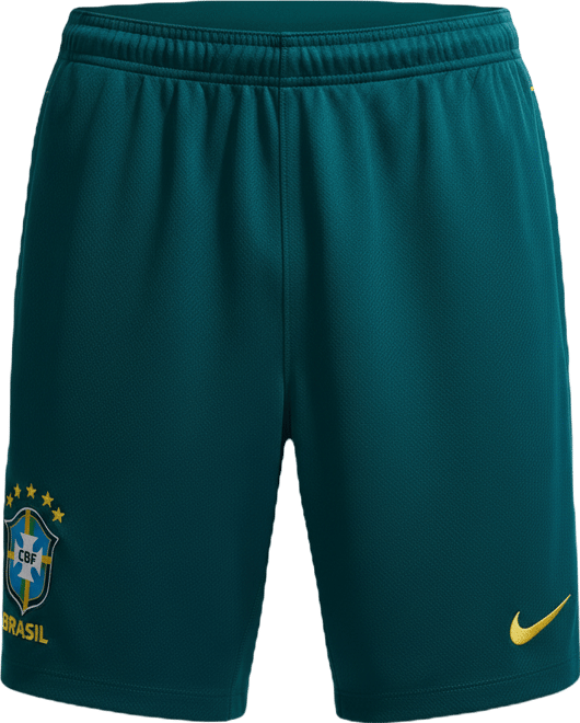 Brasil Strike Shorts de futbol de tejido Knit Nike Dri-FIT para hombre