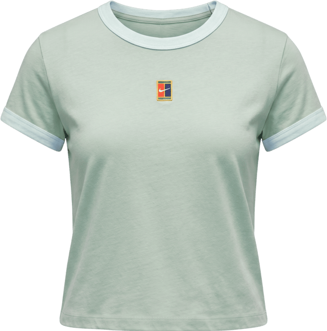 Nike Heritage Playera de tenis de manga corta para mujer
