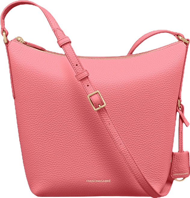 MAISON de SABRÉ Leather Zipped Bucket Bag | Bloomingdale's Handbags
