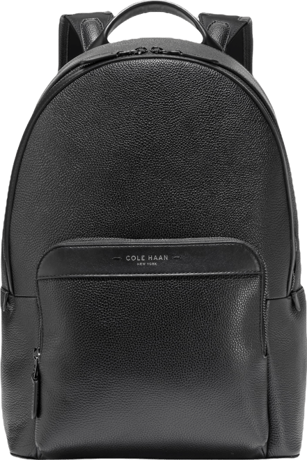 cole haan men's pebble leather backpack Cortlandt Travel from the office to airport with this commuter Men's Belmont Backpack  Cole